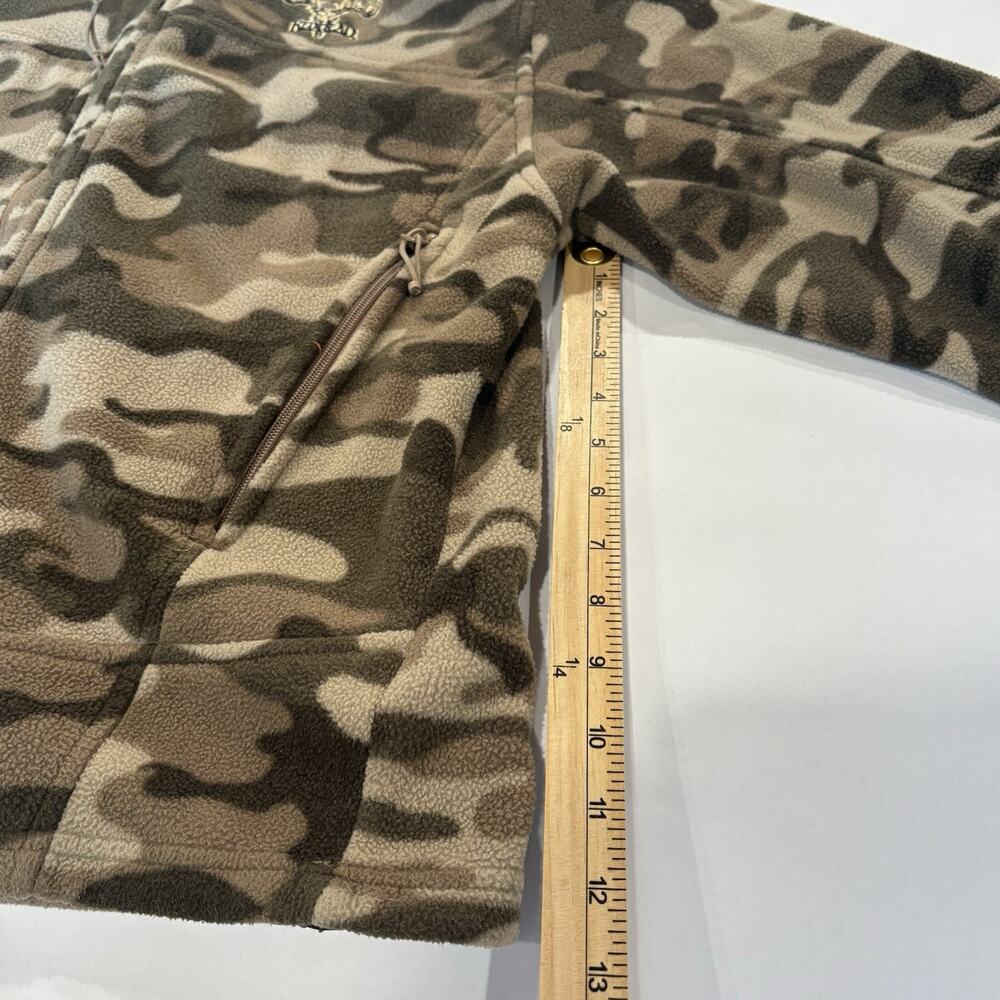 RedHead Men's Camouflage Fleece Jacket M Full Zip Zippered Pockets - Picture 10 of 12